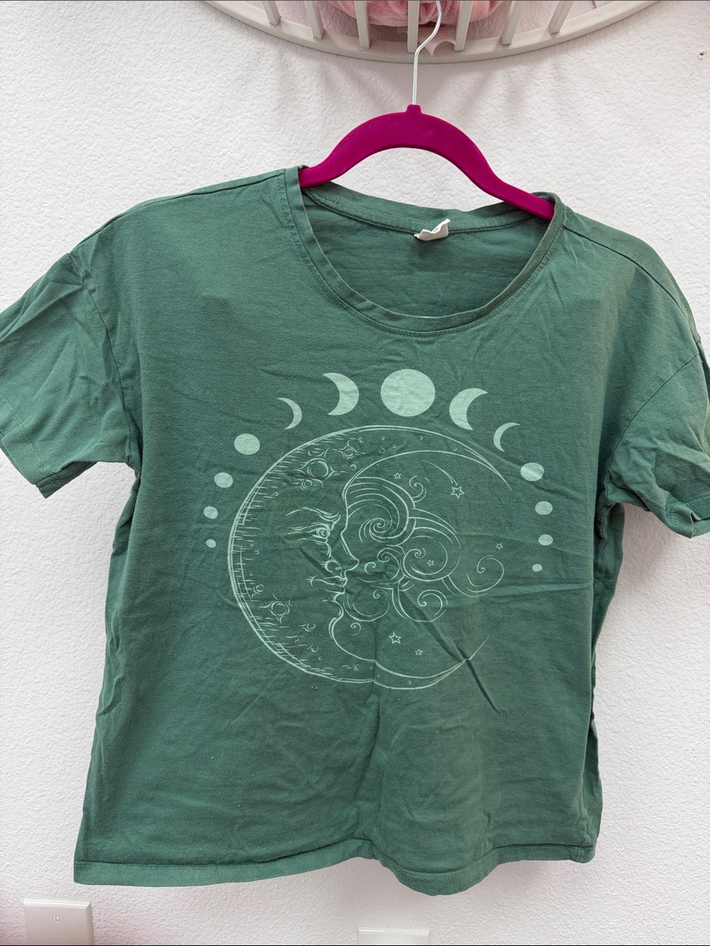 wild fable Green Moon Phases Graphic Tee